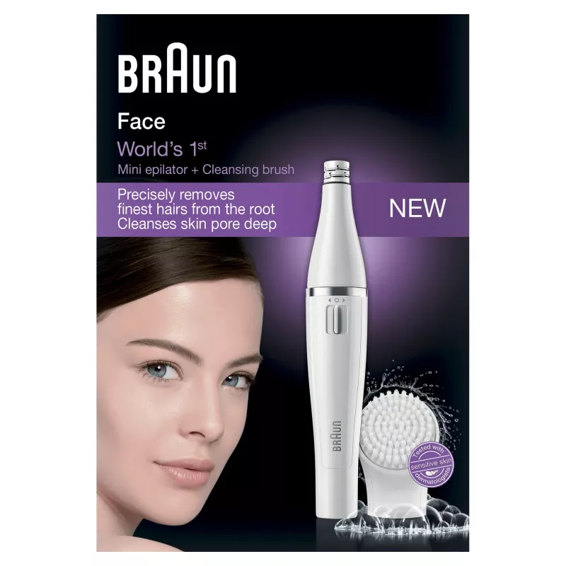Epilierer Braun Face 810+ Weiß