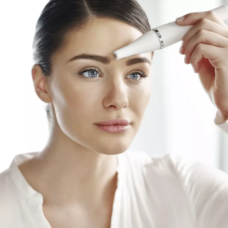 Epilierer Braun Face 810+ Weiß