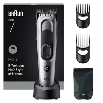 Braun HC7590 Haartrimmer/Schneider Schwarz, Silber 17 Nickel-Metallhydrid (NiMH)