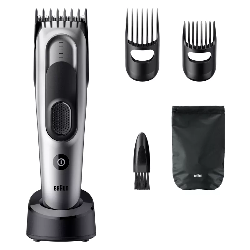Braun HC7590 Haartrimmer/Schneider Schwarz, Silber 17 Nickel-Metallhydrid (NiMH)