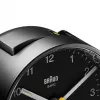 Braun BC01B Quarz-Wecker Schwarz