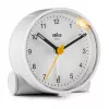 Braun BC01W Quarz-Wecker Weiß