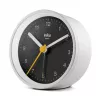 Braun BC12WB Quarzwecker Schwarz, Weiß