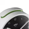 Braun BC12WB Quarzwecker Schwarz, Weiß