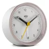 Braun BC12 Quarz-Wecker Pink, Weiß