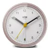 Braun BC12 Quarz-Wecker Pink, Weiß