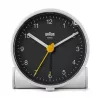 Braun BC01WB Quarz-Wecker Schwarz, Weiß