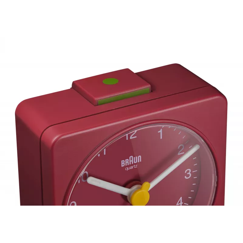 Braun BC02R Wecker Quarzuhr Rot