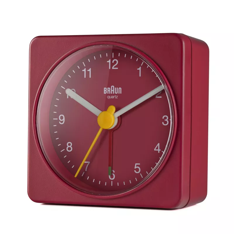 Braun BC02R Wecker Quarzuhr Rot