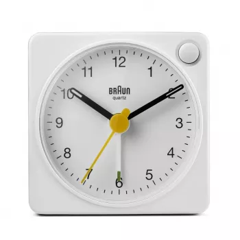 Braun BC02XW Quarz-Wecker Weiß
