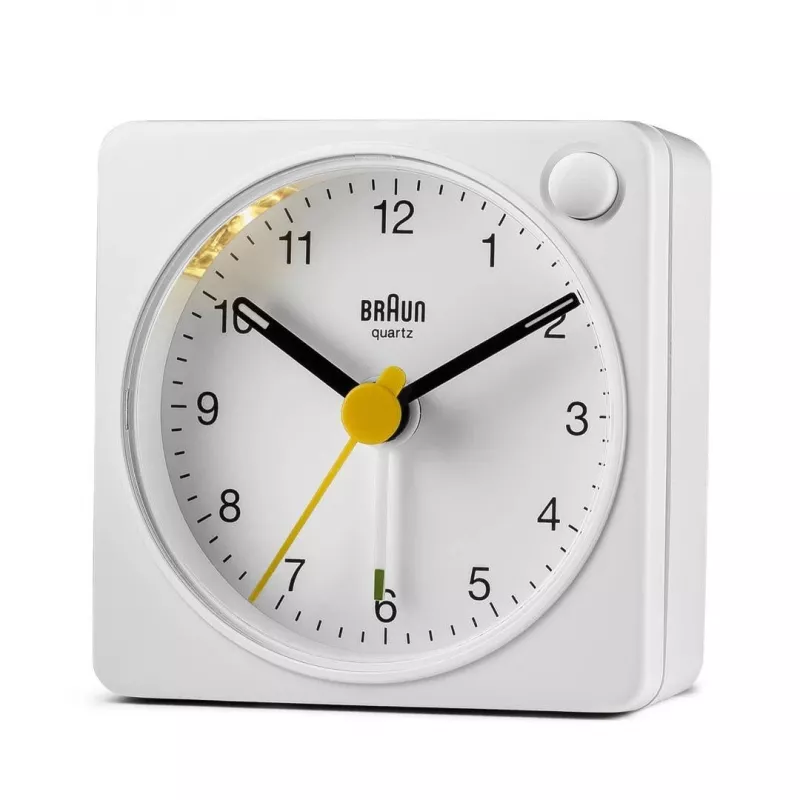Braun BC02XW Quarz-Wecker Weiß