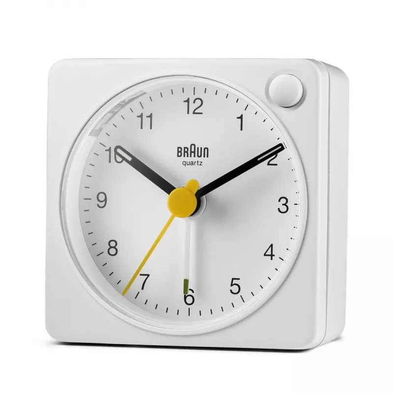 Braun BC02XW Quarz-Wecker Weiß