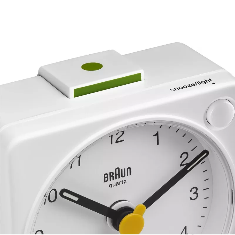 Braun BC02XW Quarz-Wecker Weiß