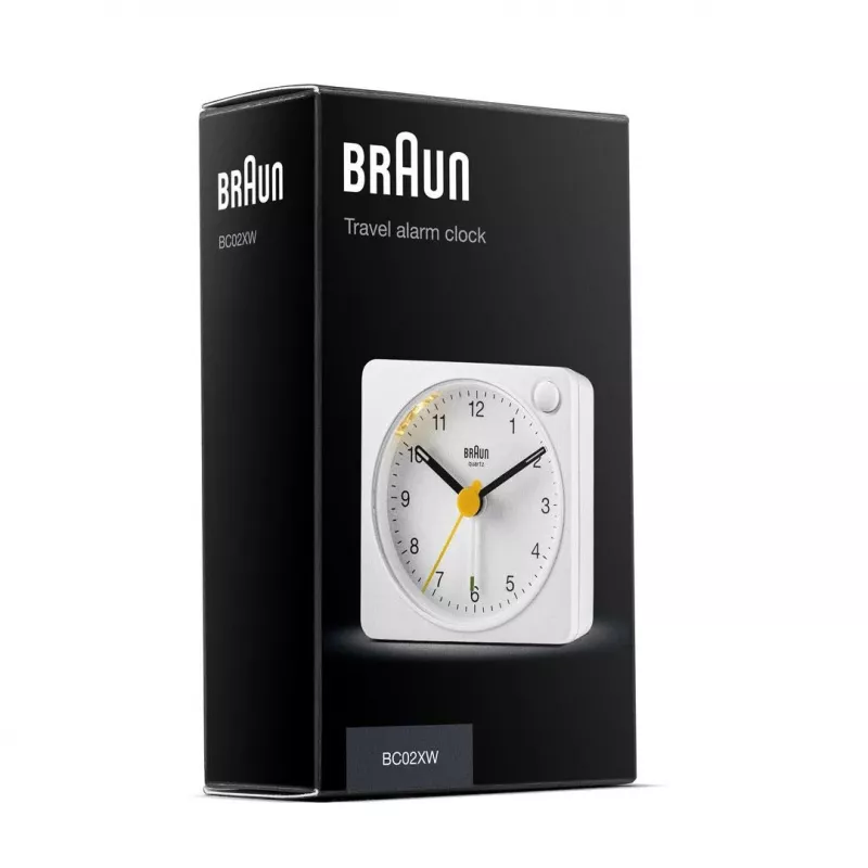 Braun BC02XW Quarz-Wecker Weiß