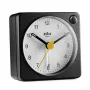 Braun BC02XBW Quarz-Wecker Schwarz, Weiß