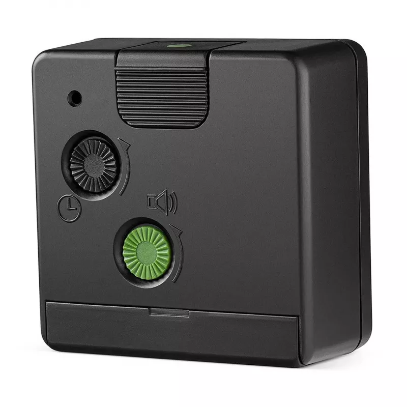 Braun BC02XBW Quarz-Wecker Schwarz, Weiß