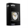 Braun BC02XBW Quarz-Wecker Schwarz, Weiß