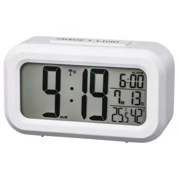 Hama RC 660 Digitaler Wecker Weiß