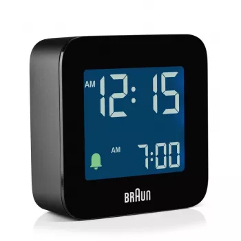 Braun BC08 Digitaler Wecker Schwarz