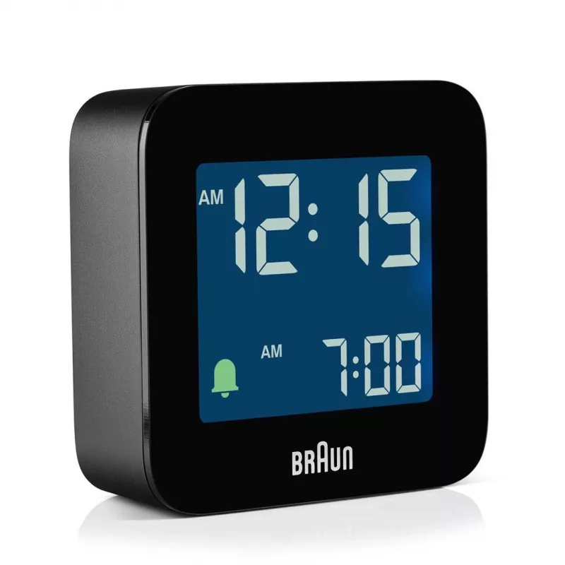 Braun BC08 Digitaler Wecker Schwarz