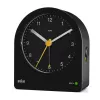 Braun BC22 Quarz-Wecker Schwarz, Gelb