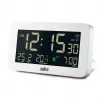 Digitaler Wecker Braun BC10 Weiß LCD Hintergrundbeleuchtung