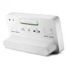 Digitaler Wecker Braun BC10 Weiß LCD Hintergrundbeleuchtung