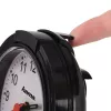 Analog Clock Hama Classic Schwarz White