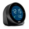 Funkwecker BRAUN BC 24 B DCF schwarz – funkgesteuerter Wecker mit Digitaldisplay
