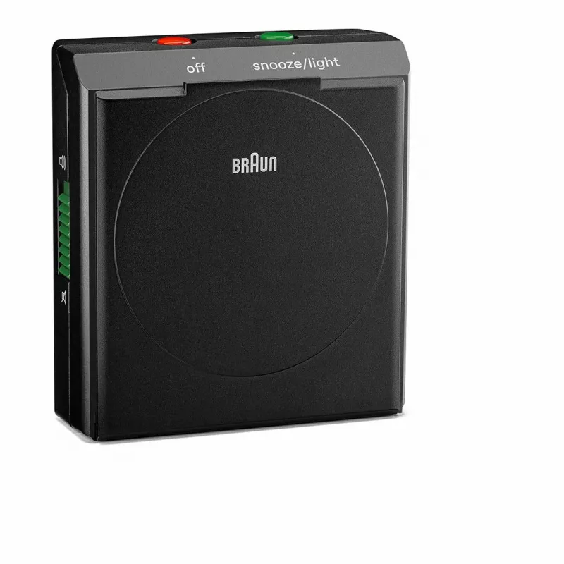 Alarm Clock BRAUN BC 05 B Quartz Foldable Schwarz — kompakter Reise-Wecker
