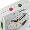Braun BC05W Wand-/Tischuhr Analoguhr Rechteckig Weiß