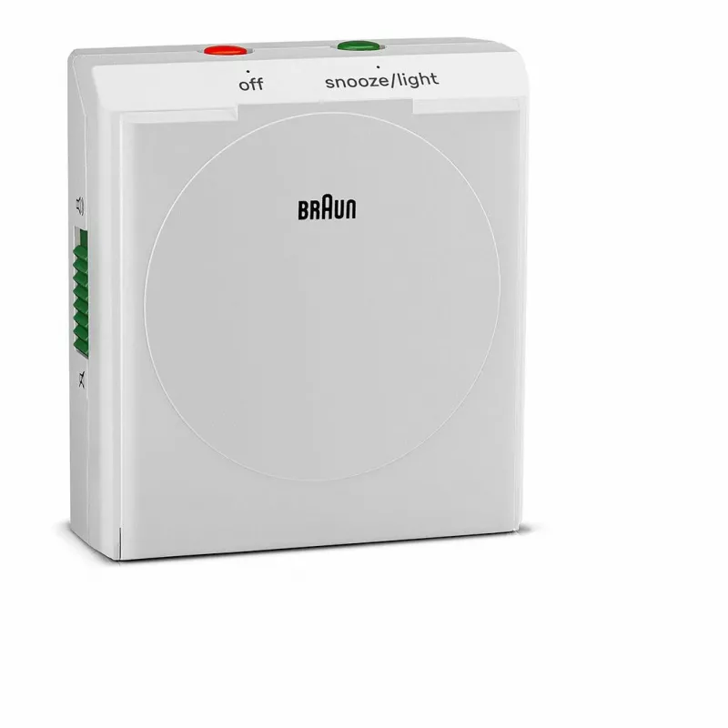 Braun BC05W Wand-/Tischuhr Analoguhr Rechteckig Weiß