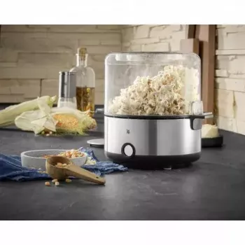 Popcorn Popper WMF KITCHENminis 0415470011 Schwarz Edelstahl 2,2 l 250 W