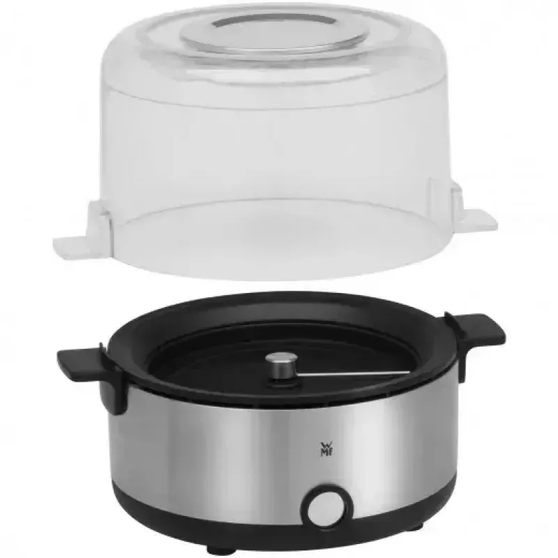 Popcorn Popper WMF KITCHENminis 0415470011 Schwarz Edelstahl 2,2 l 250 W