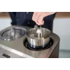 Unold Doppio Kompressor-Eismaschine 2,4 l 250 W Schwarz, Satinstahl