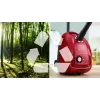 Bodenstaubsauger Bosch Serie 4 BGD38RD1H, 600 W, 4 L Staubbeutel, Trockenreinigung, rot
