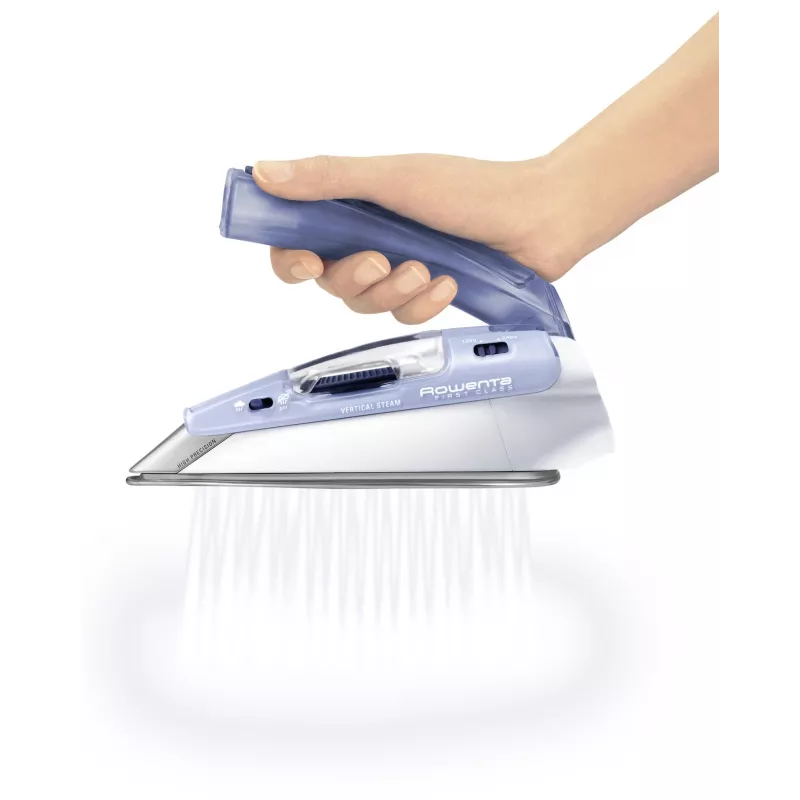 Rowenta DA1510F1 Bügeleisen Dampfbügeleisen Microsteam 200 Bügelsohle 1000 W Blau, Weiß