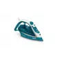 Tefal EasyGliss Plus FV5737 Trocken- & Dampfbügeleisen Durilium-Bügelsohle 2500 W Türkis, Weiß