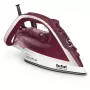 Tefal Ultimate Pure FV6810 Dampfbügeleisen 2800 W Rot, Silber