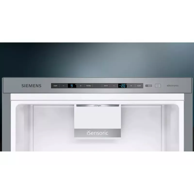 Siemens iQ500 KG39E8IBA Kühl-Gefrierkombination Freistehend 343 L Edelstahl