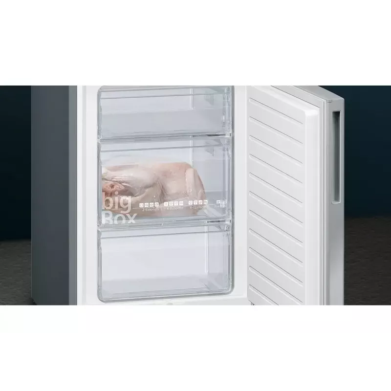Siemens iQ500 KG39E8IBA Kühl-Gefrierkombination Freistehend 343 L Edelstahl