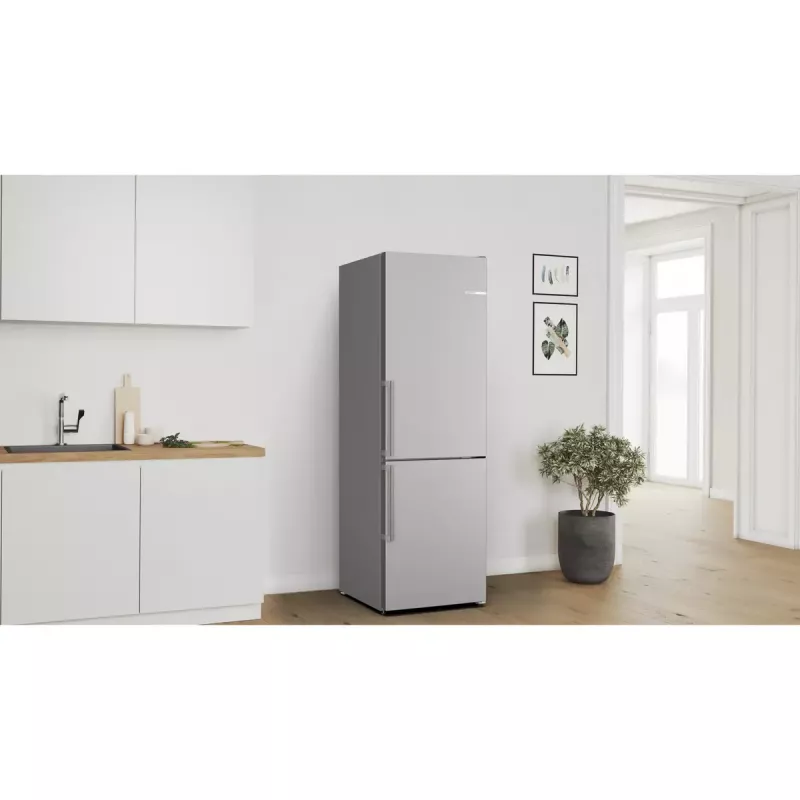 Bosch Serie 4 KGN36VICT Kühl-Gefrierkombination Freistehend 321 L Edelstahl