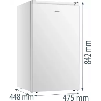 Gorenje F39EPW4 Gefrierschrank Standgerät 61 L Weiß