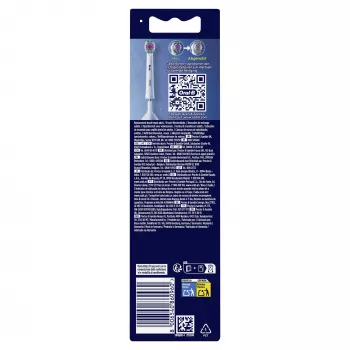 Aufsteckbürsten Oral‑B 860960 4er‑Pack, weiße Ersatzbürsten