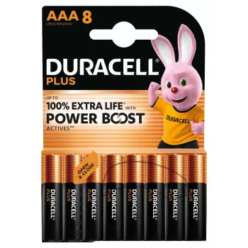 Duracell Plus Einwegbatterie AAA Alkaline