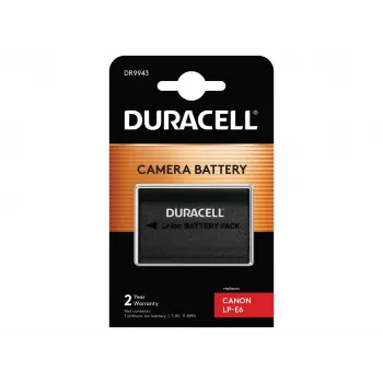 Kameraakku Duracell DR9943 LP-E6 1600mAh Li-Ion
