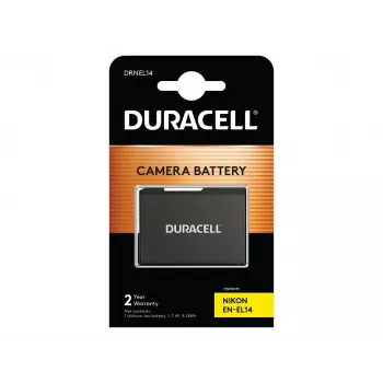 Duracell Kamera-Akku - ersetzt Nikon EN-EL14 Akku, 1100 mAh, 7,4 V, Lithium-Ionen (Li-Ion)