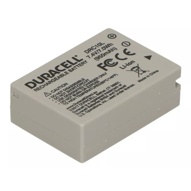 Duracell Kamera-Akku – Ersatz für Canon NB-10L Akku