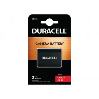 Duracell Kamera-Akku – ersetzt Canon NB-2L Akku, 700 mAh, 7,4 V, Lithium-Ionen (Li-Ion)