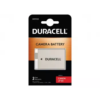 Duracell Kameraakku - Ersatz für Canon LP-E5 Akku, 1020 mAh, 7,4 V, Lithium-Ionen (Li-Ion)